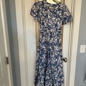 Maeve Anthropologie Somerset Dress. Worn once. Size M. Pattern discontinued